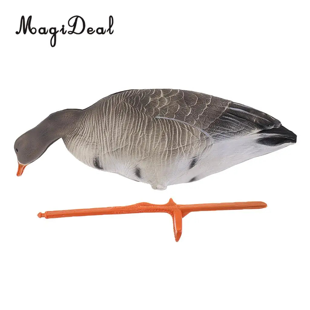 Portable Full Body Speckle Belly Goose Decoy