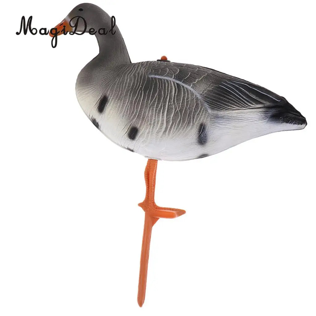 Portable Full Body Speckle Belly Goose Decoy