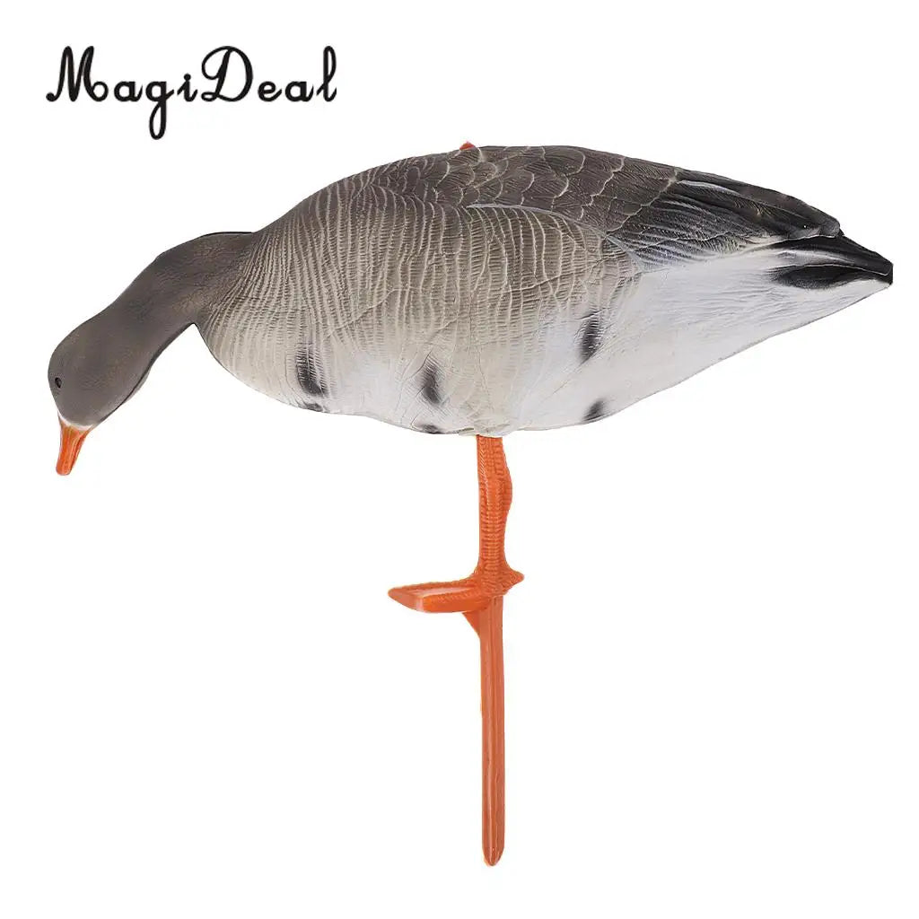 Portable Full Body Speckle Belly Goose Decoy