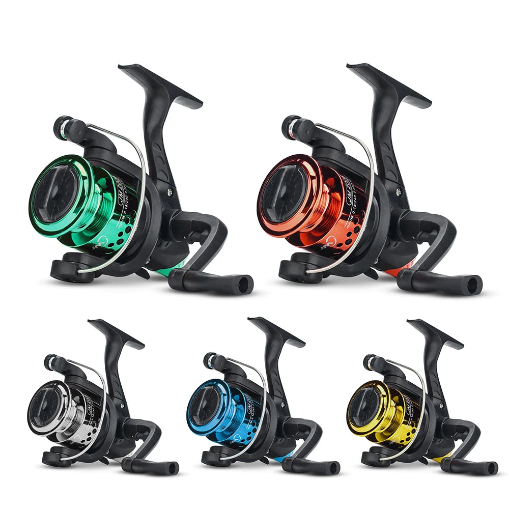 Spinning Fishing Reels High-Speed 5.2:1 Wheel Ratio Durable Plastics Fishing Lure Wheel Ideal for Vessel Bait Casting Trolling