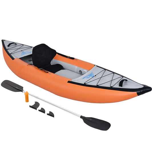 Inflatable Kayak Set with Paddle & Air Pump